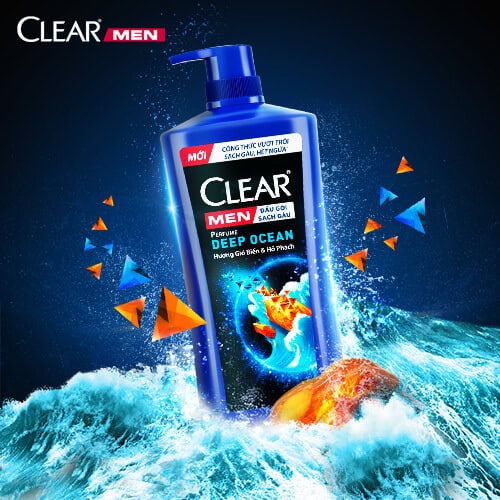 CLEAR MEN DEEP OCEAN