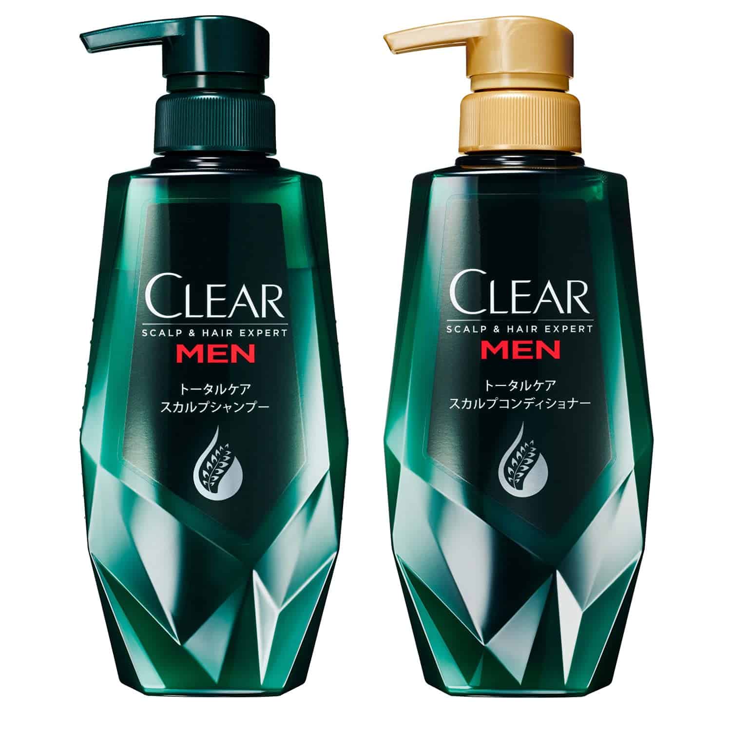 Mua Clear For Men Total Care Scalp Shampoo Conditioner Pump Set, 12.3 oz (350 g) x 2 trên Amazon Nhật chính hãng 2024 | Fado