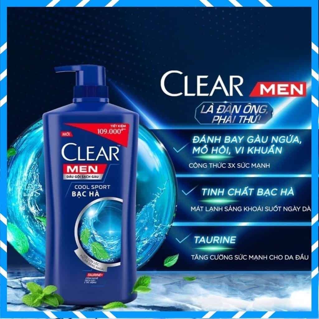 So sánh Clear vs X-Men? Nam giới nên dùng loại nào?